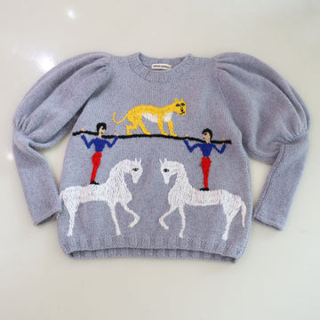 SOFIO GONGLI  WHITE HORSE KNIT