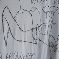 VAVA DUDU  PAINTED T-SHIRTS “U”