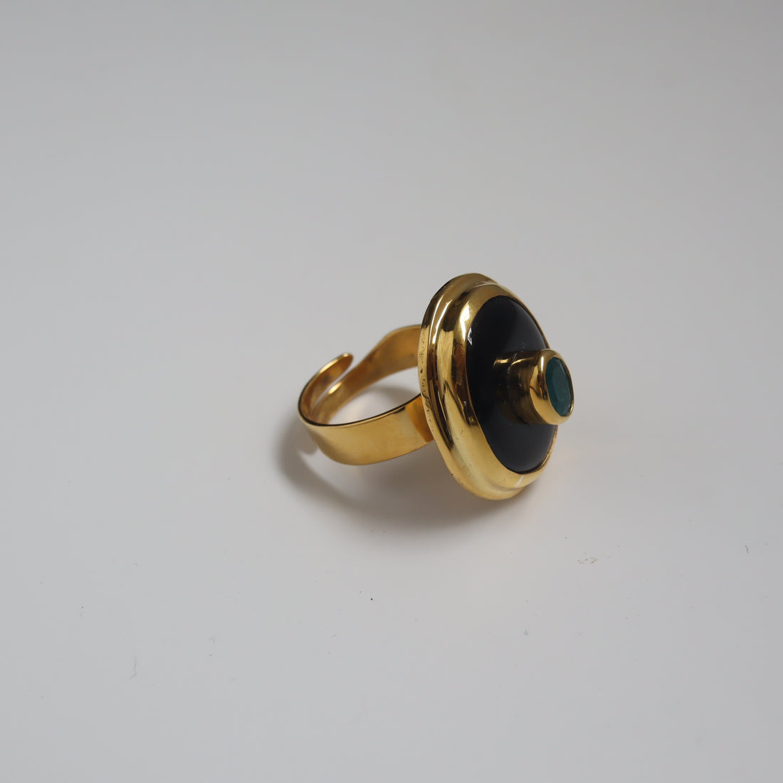SOFIO GONGLI  STONE RING "APATITE"