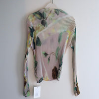 JULIA HEUER  LEE PLEATED TOP IN EDWARD PINK