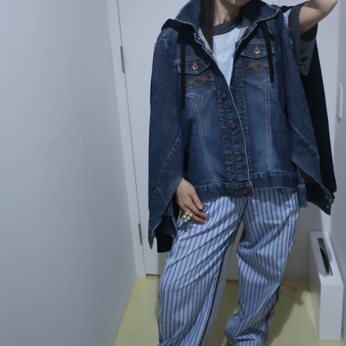 FACON JACMIN  VENUS UPCYCLED SWEAT JACKET