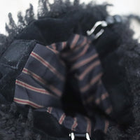 ANIGIG  ANIMAL FLUFFY SHOULDER BAG"BLACK CAT"