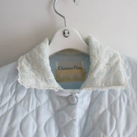 ANIGIG  PUDDING COAT SHORT LACE×LIGTHBLUE