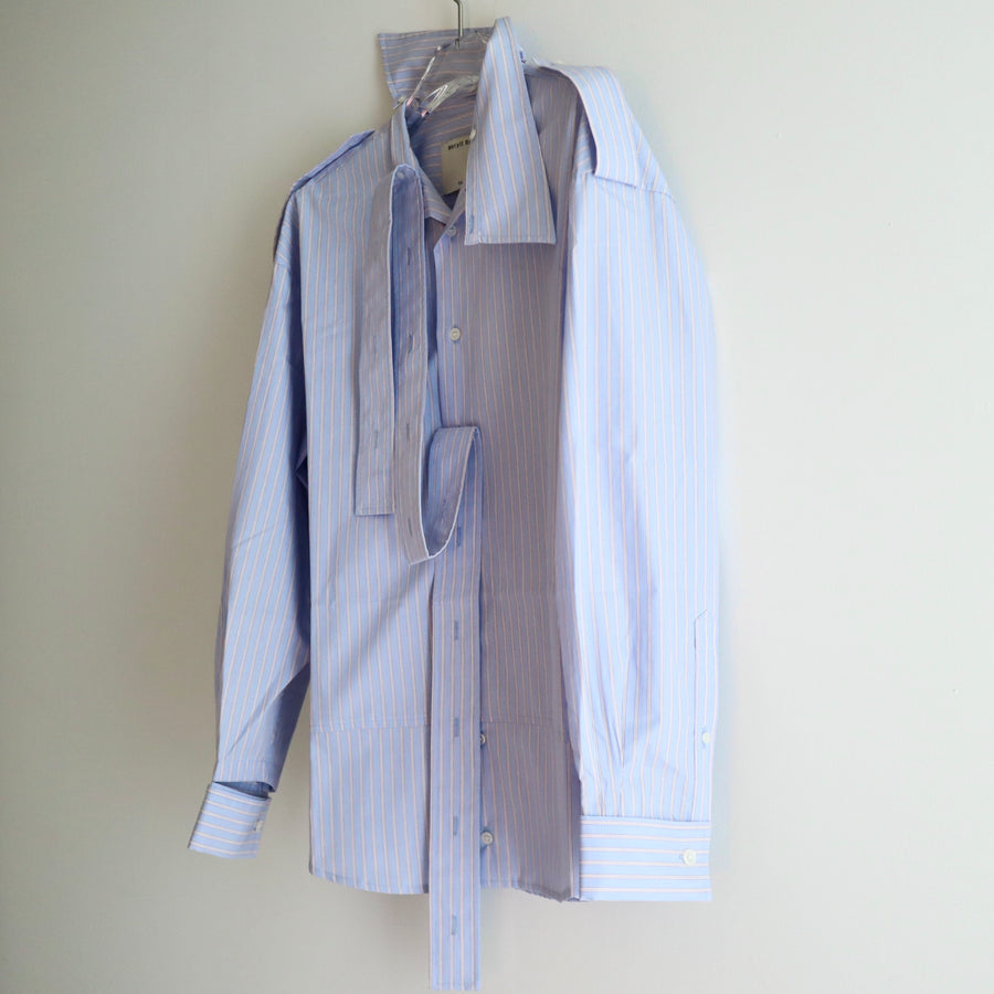 MERYLL ROGGEDECONSTRUCTED SHIRT PALE BLUE