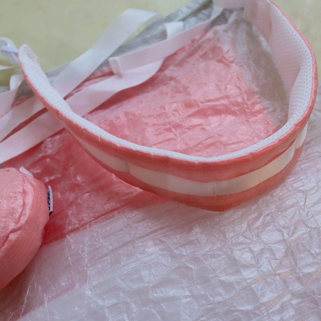 [Made to order] CALL TULLE GATHERED BACKPACK PINK