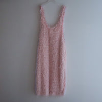 ANIGIG  LAZY DAY FEATHER LONG DRESS