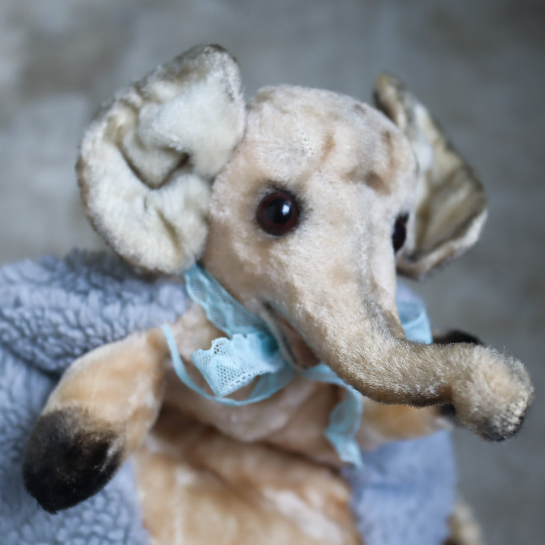 ANIGIG  ANIMAL FLUFFY SHOULDER BAG"ELEPHANT"