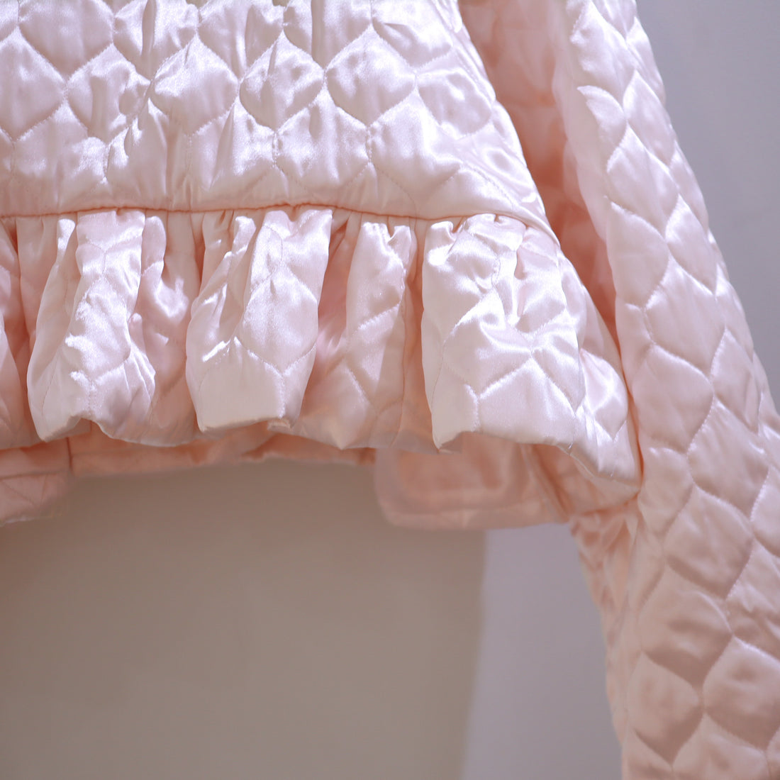 ANIGIG  VINTAGE FRILL JACKET"LIGHT PINK"