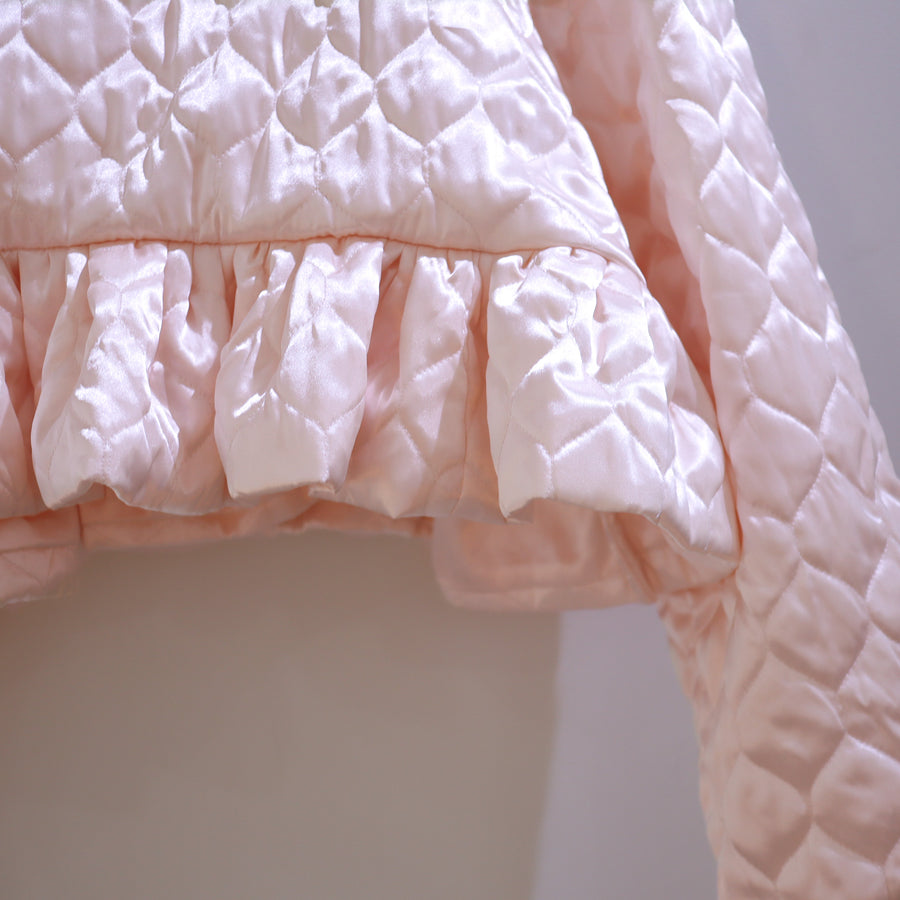 ANIGIGVINTAGE FRILL JACKET"LIGHT PINK"