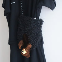 ANIGIG  ANIMAL FLUFFY SHOULDER BAG"BEAR"