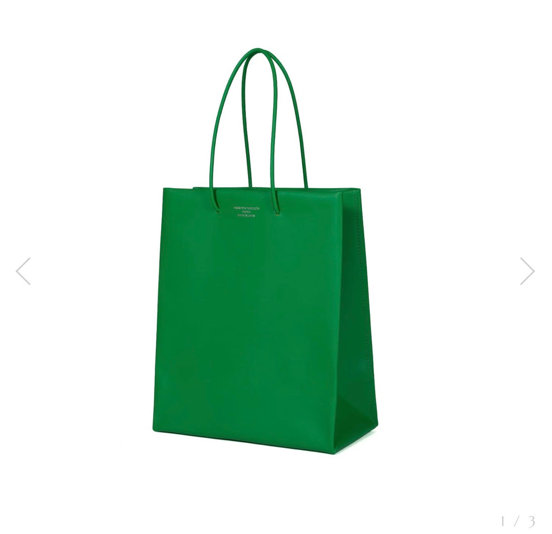 UNKNOWN PRODUCTS  LEATHER PAPER BAG