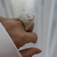 ANDRESGALLARDO  HELLO KITTY PORCELAIN RING