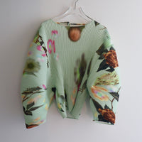 JULIA HEUER  POLLUX HANDPLEATED TOP IN EDWARD