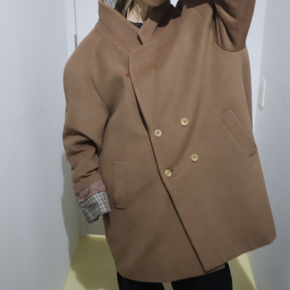 ANIGIG  FINEST MATERIALS COAT “E“ BROWN