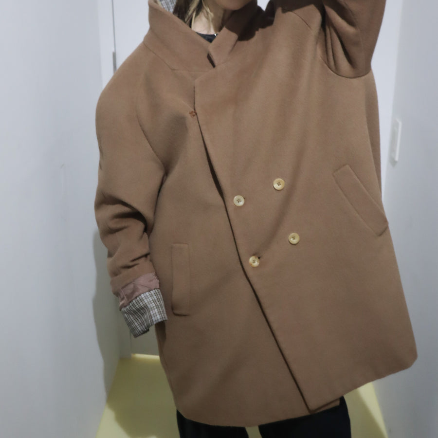 ANIGIGFINEST MATERIALS COAT “E“ BROWN