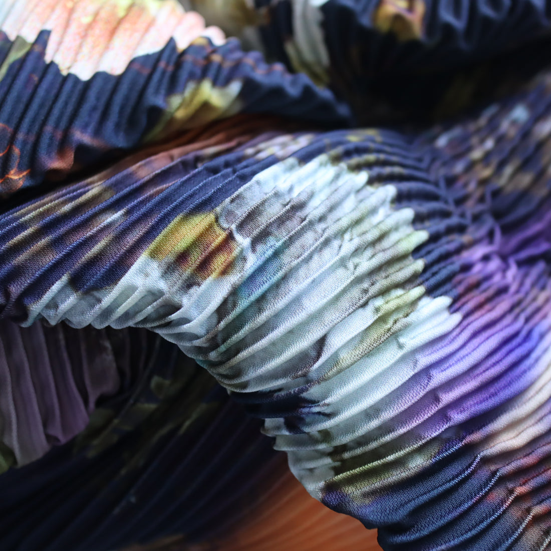 JULIA HEUER  JOHAN HANDPLEATED COAT IN NOLA