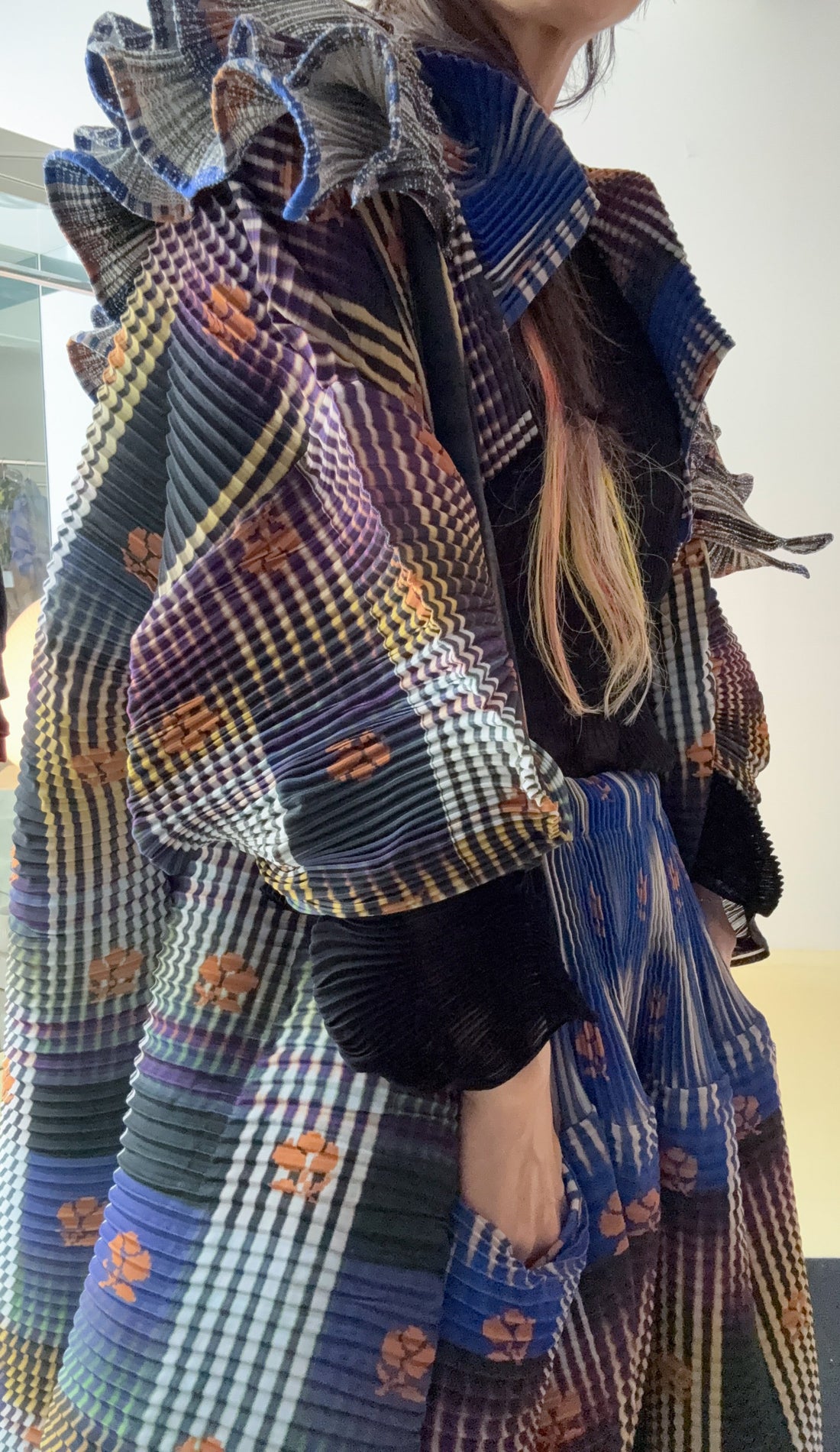 ＜EXCLUSIVE＞JULIA HEUER  JOHAN HANDPLEATED COAT IN HELGE