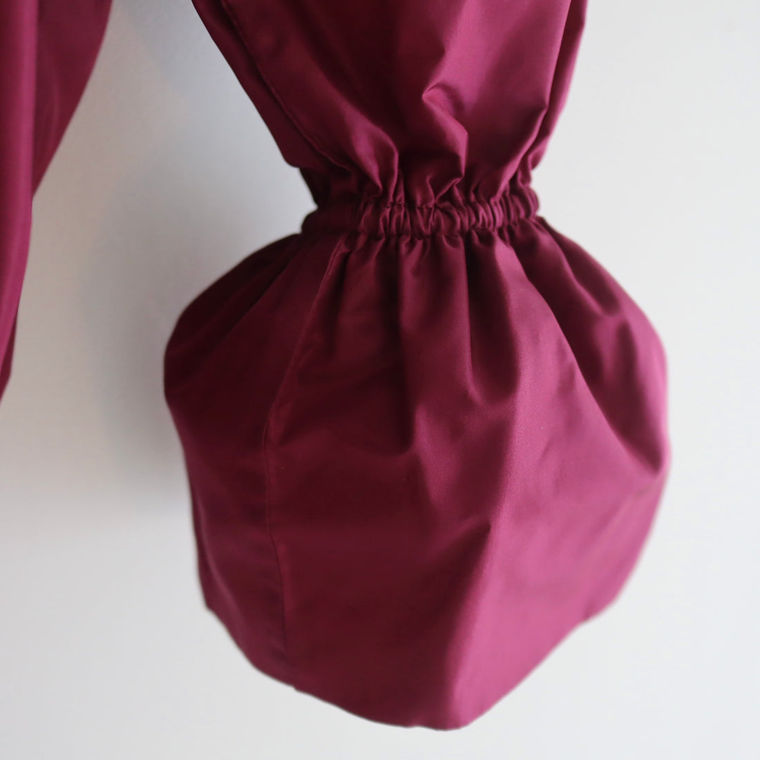 MATHILDE HIRON  BALLOON SILK LONG BROUSE