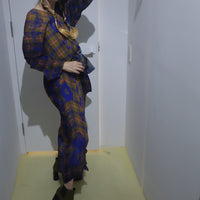 JULIA HEUER  SUE HANDPLEATED KAFTAN IN MALIK