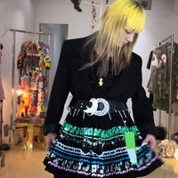 CHOPOVA LOWENA  STARBRITES MINI CARABINER SKIRT