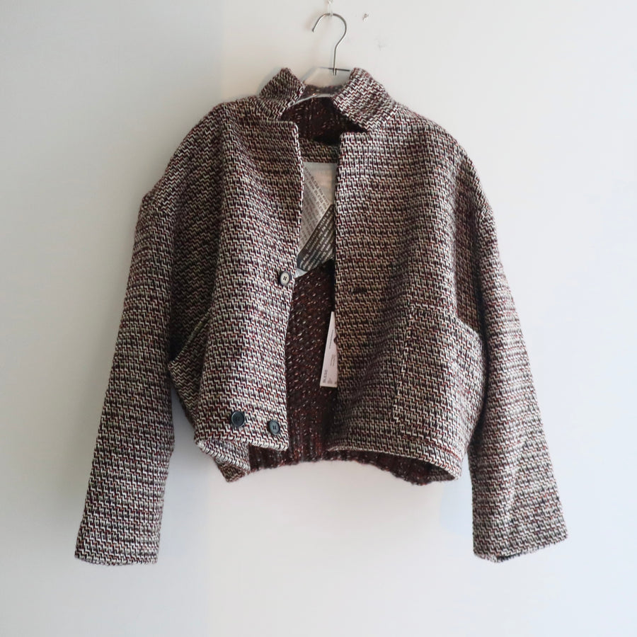 BLESSWORKJACKET LL815 BLACK WHITE RED