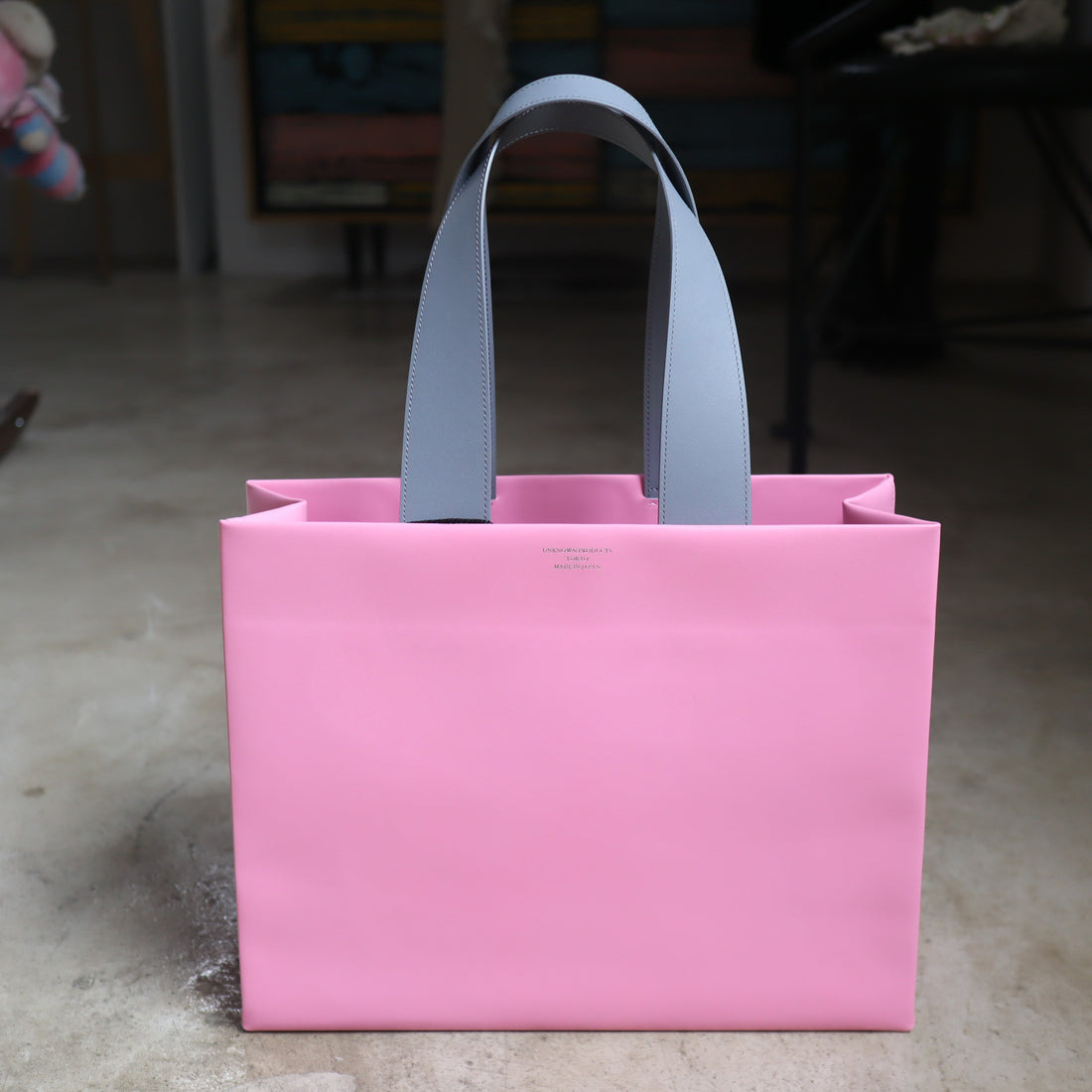 UNKNOWN PRODUCTS  LEATHER PAPER BAG BIG