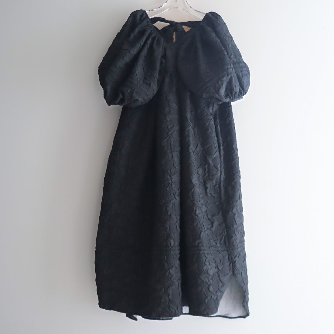ANIGIG  LILY DRESS JACQUARD BLACK