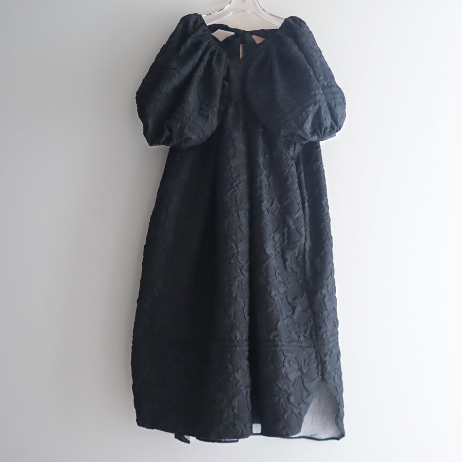 ANIGIGLILY DRESS JACQUARD BLACK