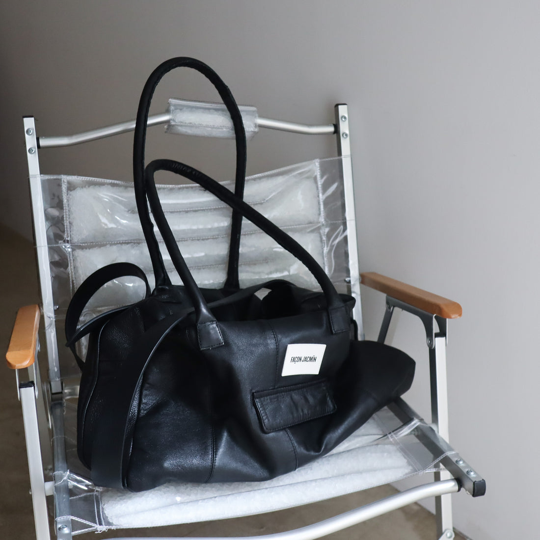 FAÇON JACMIN  ALEX UPCYCLED LEATHER  BAG