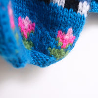 SOFIO GONGLI  FLOWER KNIT  "D"