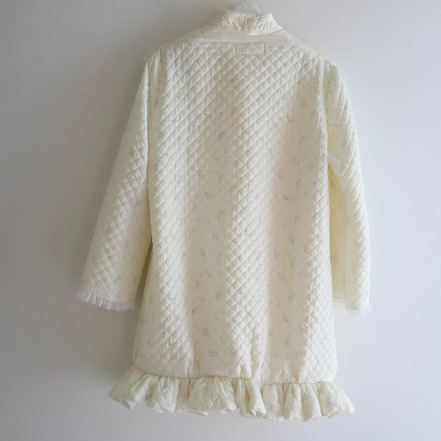 ANIGIGPUDDING COAT LONG WHITE