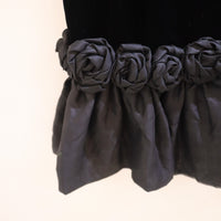 HANA YAGI  BLACK ROSE  DRESS