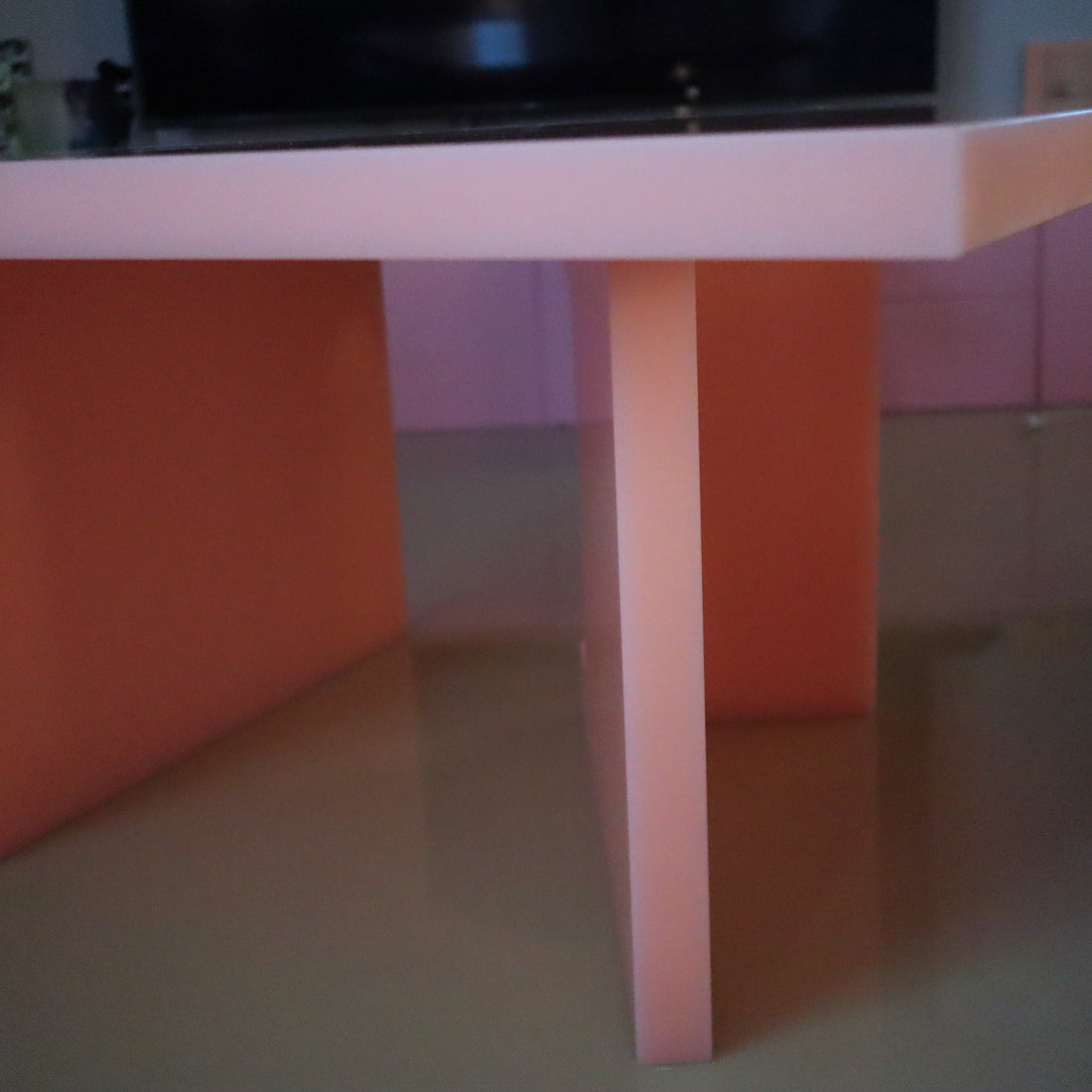 【受注生産】
GIGINA FURNITURE  ACRYLIC BLOCK TABLE