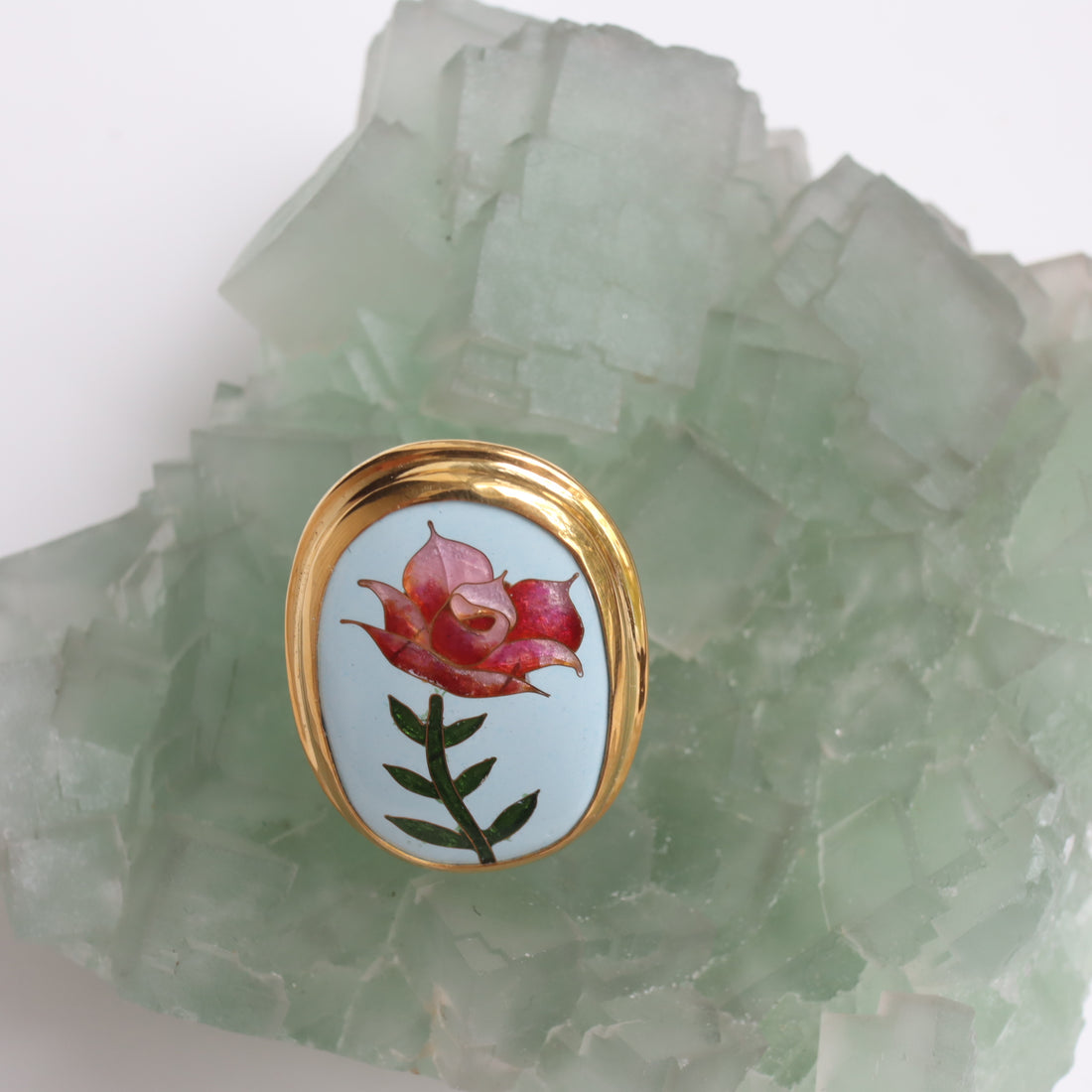 SOFIO GONGLI  RING "FLOWER"
