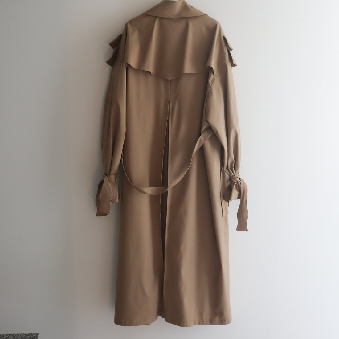 ANREALAGE HOMME   PANEL PATCHWORK TRENCH COAT