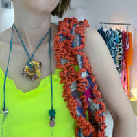 MATHILDE HIRON  CERAMIC TRINKET NECKLACE #05