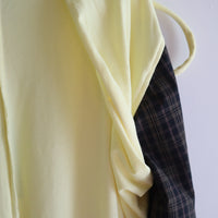 MERYLL ROGGE  DRAPED T-SHIRT DRESS WITH SHIRT SLEEVE