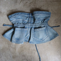 MIKIOSAKEBE  MINI DENIM SKIRT