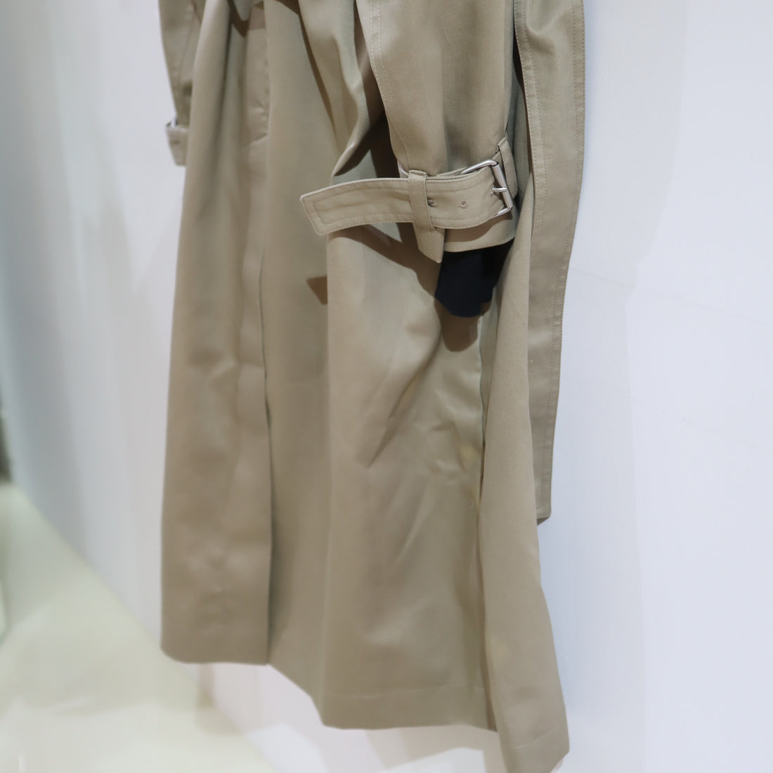 MERYLL ROGGE  TRENCH COAT WITH DETACHABLE HOOD