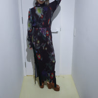 JULIA HEUER  EGON PLEATED KNIT SKIRT IN EDWARD