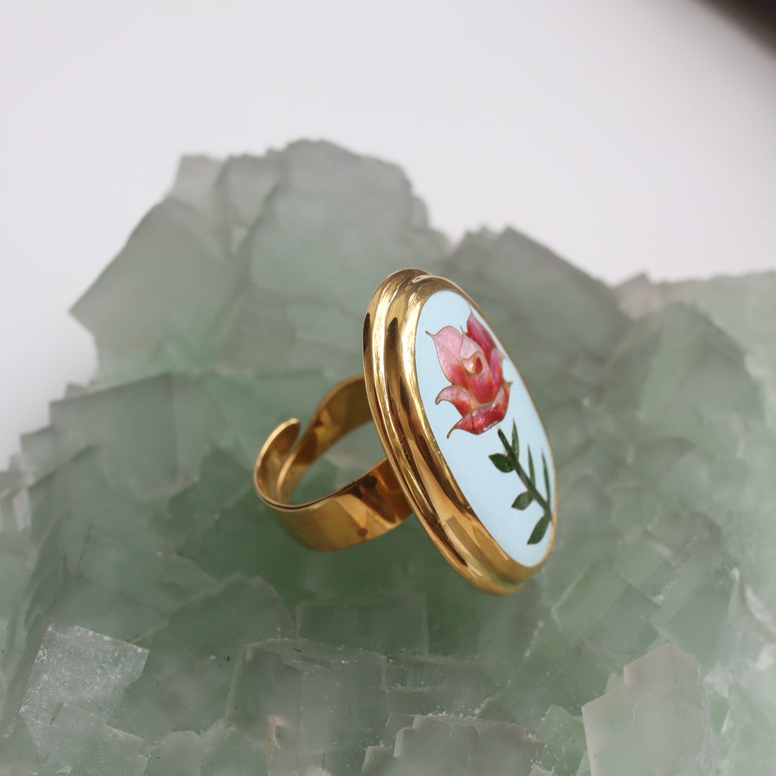 SOFIO GONGLI  RING "FLOWER"