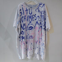 VAVA DUDU  PAINTED T-SHIRTS "D"