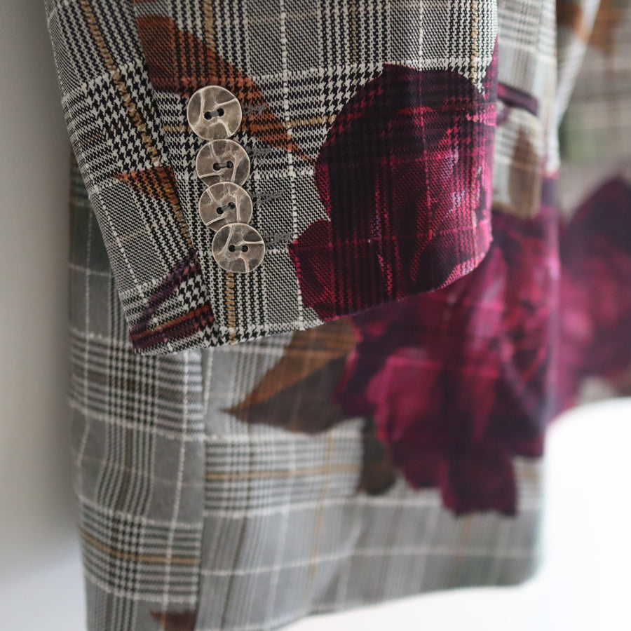 JULIA HEUERARNOLD JACKET IN ROSALIND BORDEAUX