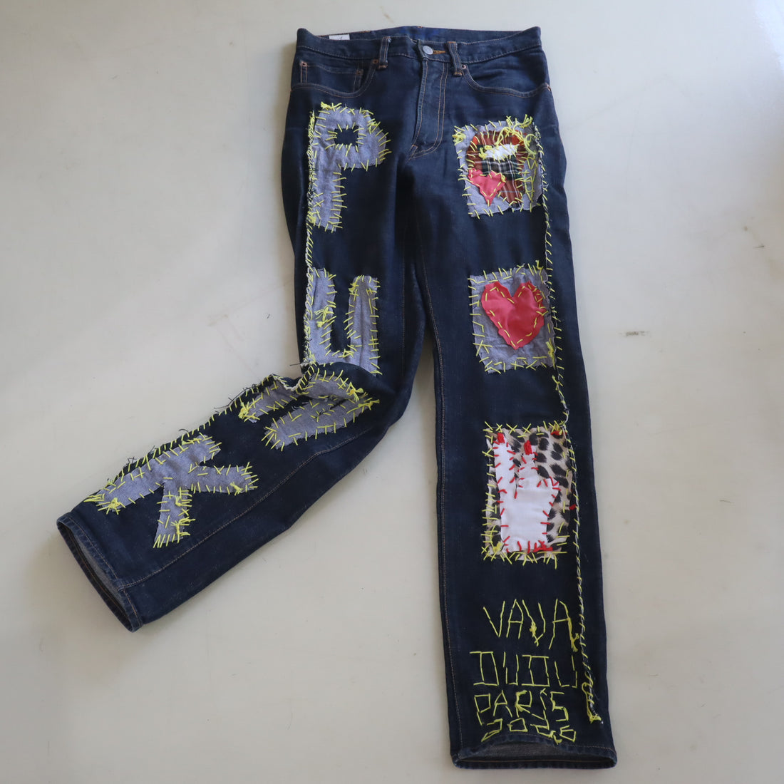 VAVA DUDU  EMBROIDERY PANTS