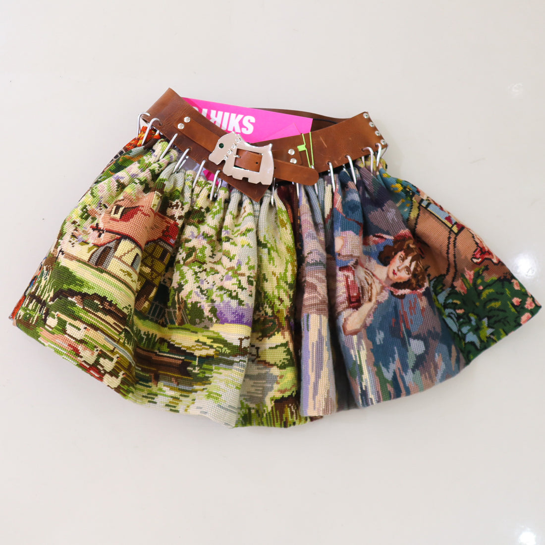 CHOPOVA LOWENA  VALERIE  MINI CARABINER SKIRT