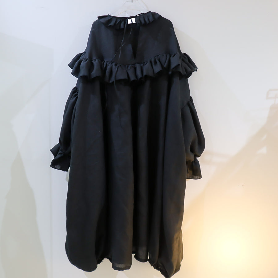 【受注生産】ANIGIGFLORIS DRESS BLACK