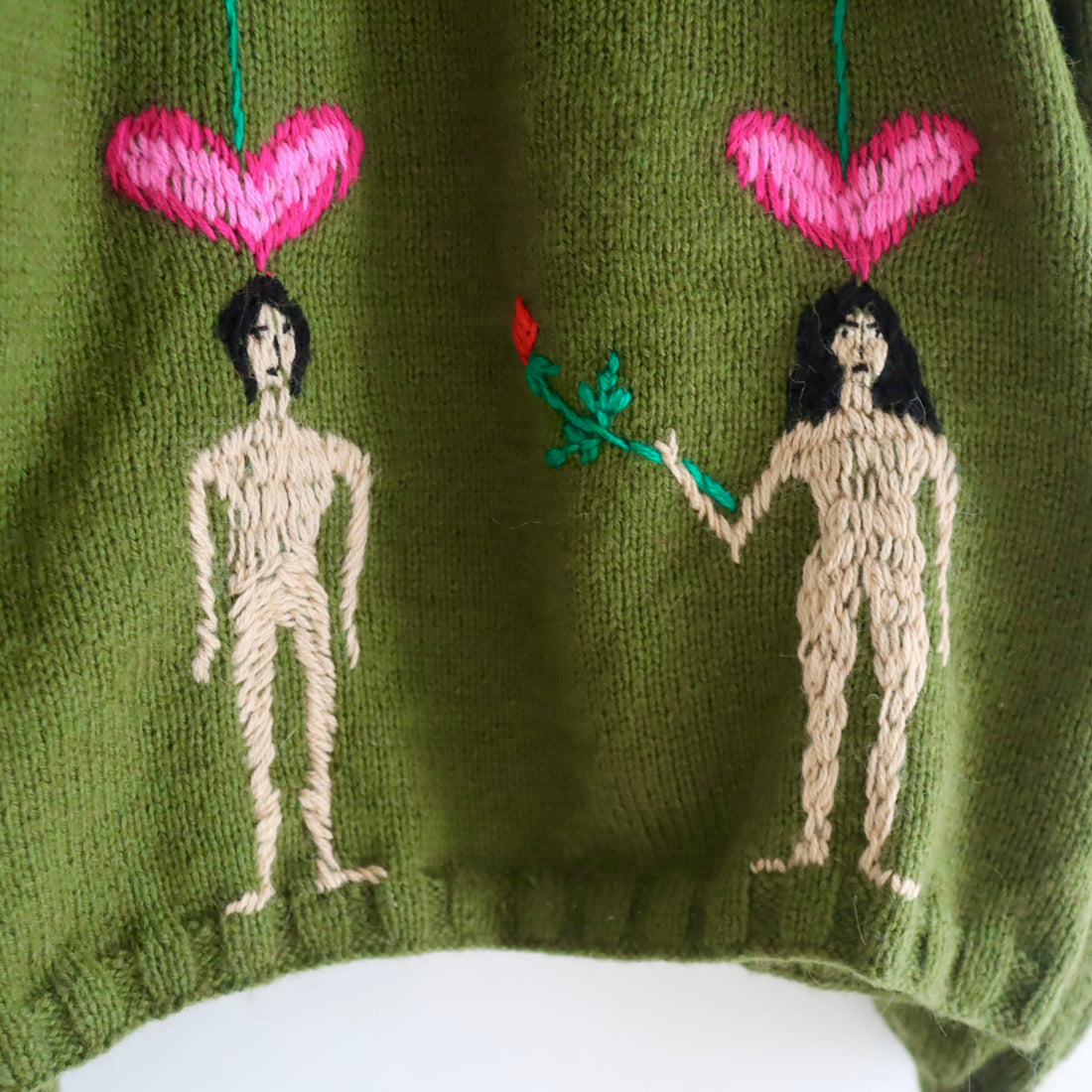 SOFIO GONGLI  PULLOVER KNIT KHAKI