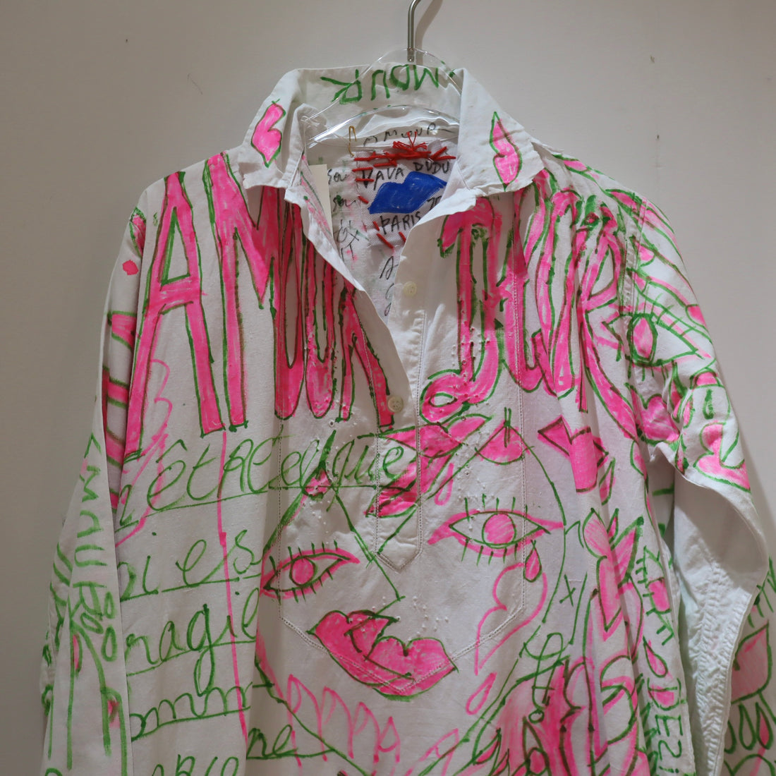 Vava Dudu ペイントロングワンピース 長袖　⭐︎ Vava Dudu ペイントロングワンピース⭐︎