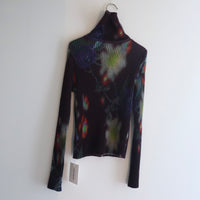 JULIA HEUER  RU PLEATED KNIT PULLOVER IN EDWARD