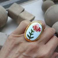 SOFIO GONGLI  RING "FLOWER"